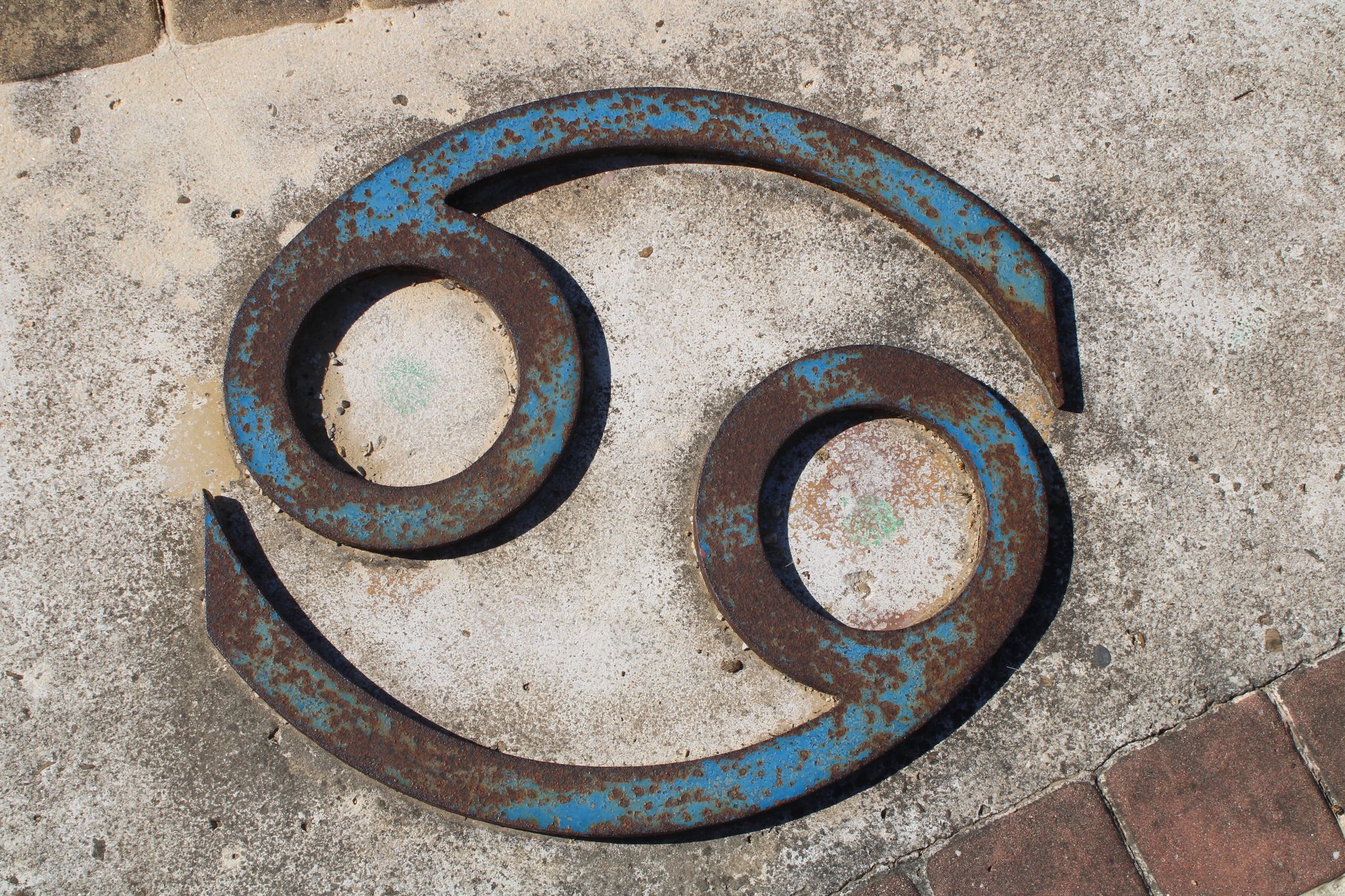 Never Run Out of Ideas: Top Tips for Generating Fresh Blog Topics 1 close up of a rusted cancer zodiac symbol